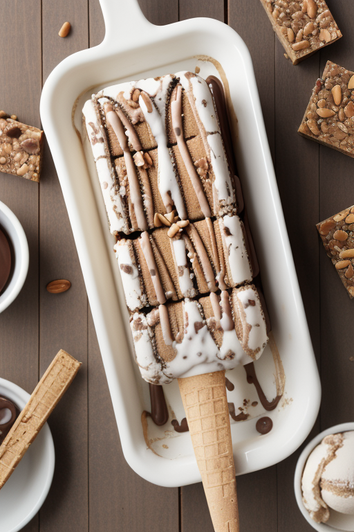 nutty bars ice cream bars