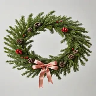 christmas wreath transparent