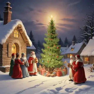 public domain christmas images