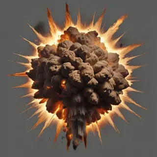 explosion transparent png