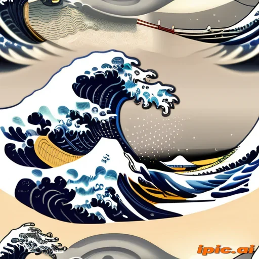 the great wave wallpaper