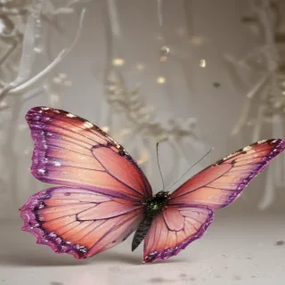 glitter butterfly wallpaper