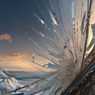 wallpaper broken glass