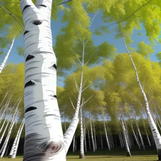birch tree png
