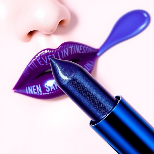 Striking "Sapphire Dream" metallic liquid lipstick creates a bold, jewel-toned statement look. This long-wearing formula features ultra-fine metallic pigments that provide intense color payoff and a high-shine finish. The unique, flexible applicator ensures even coverage and precise application, allowing for easy creation of crisp, clean lines.