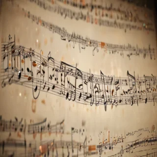 music notes transparent