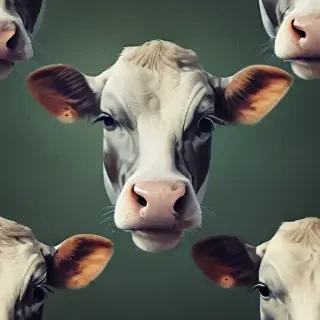 aesthetic cow print wallpaper