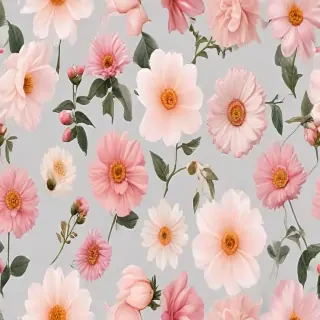 aesthetic flowers transparent