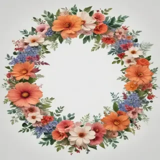 flower circle png