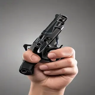 hand with gun png