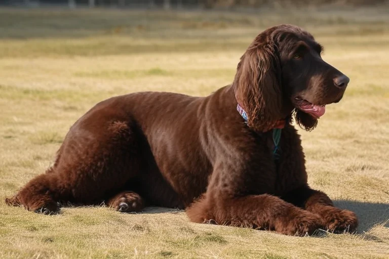 irish water spaniel