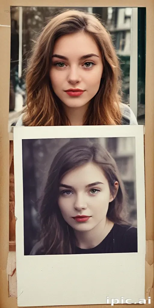 polaroid photo frame png