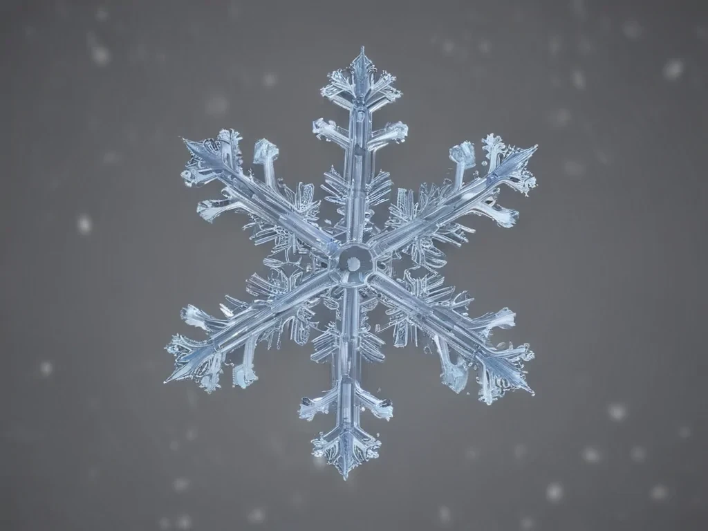 transparent background snowflake clipart