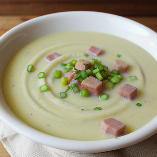 ham potato and leek soup
