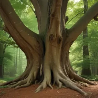 tree trunk tree