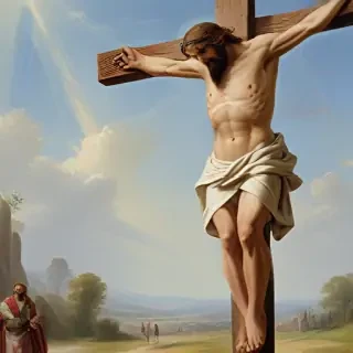 jesus on the cross pictures