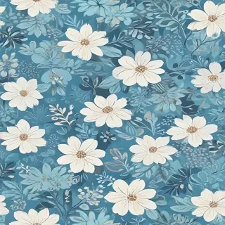 flower background blue