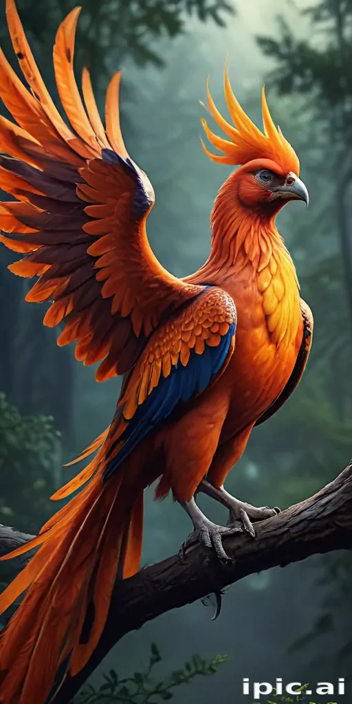 phoenix bird wallpaper