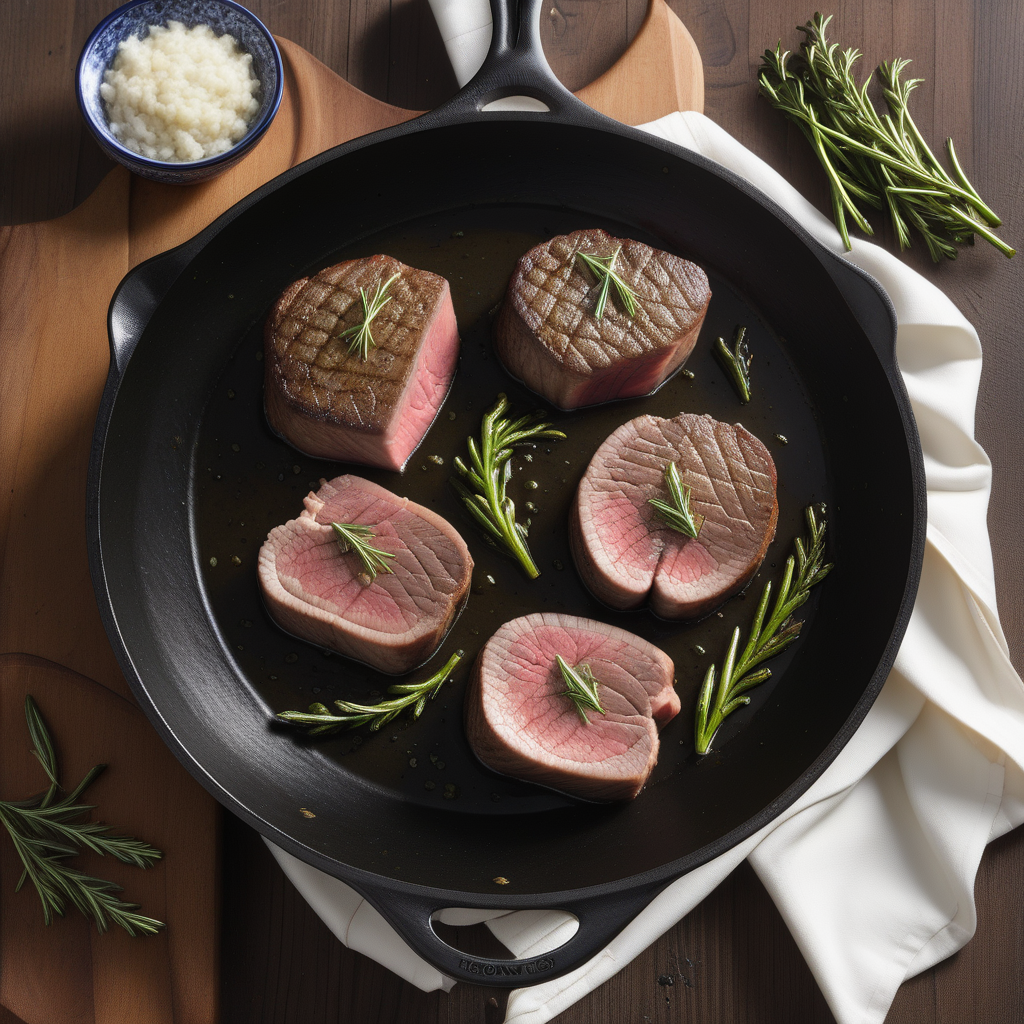 how to cook filet in cast iron