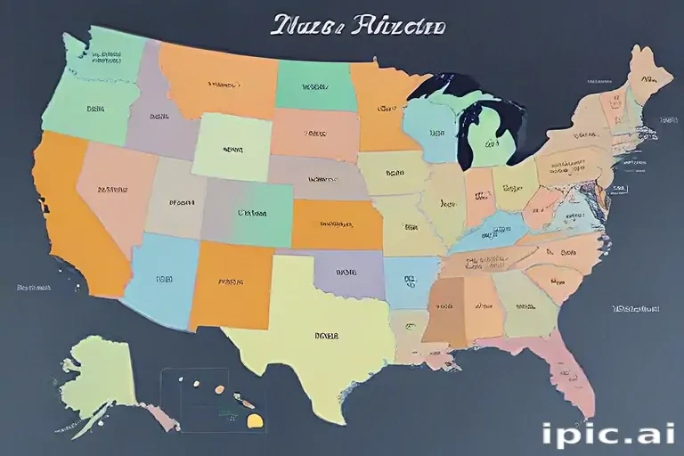 us states on a map