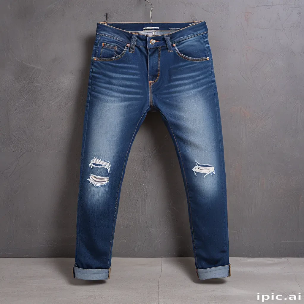 mock up jeans