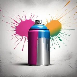 spray paint background