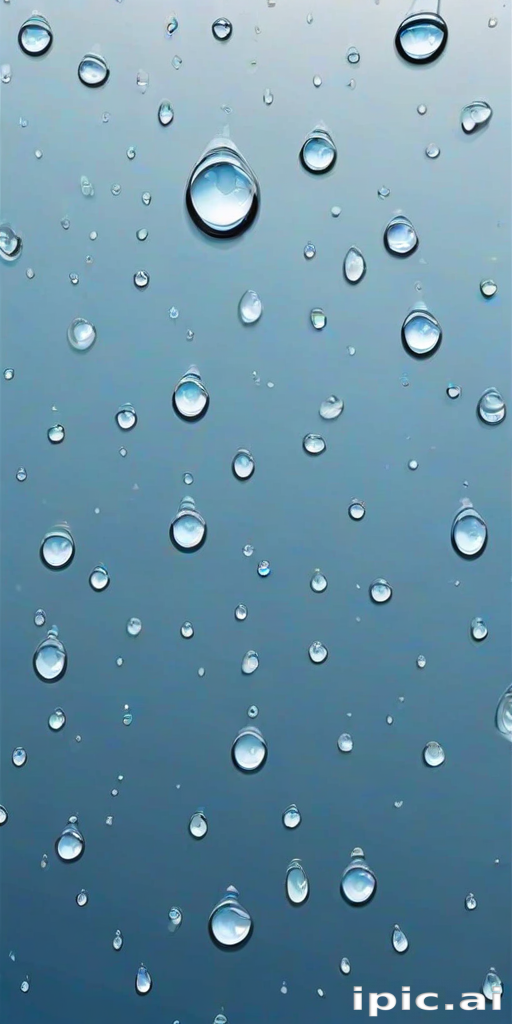 water droplets clipart