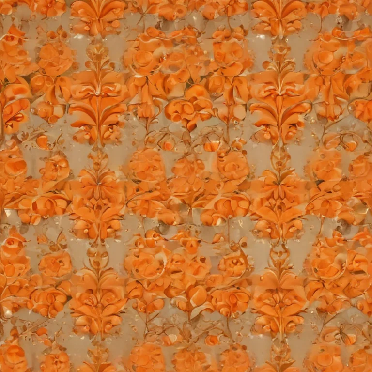 cute orange wallpaper