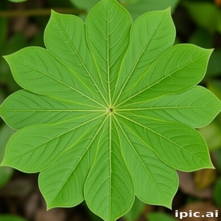 leaf circle