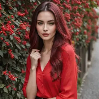 red color