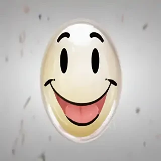 transparent happy face