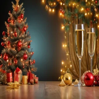 christmas party background