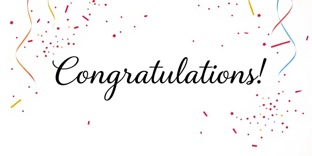congratulations transparent background