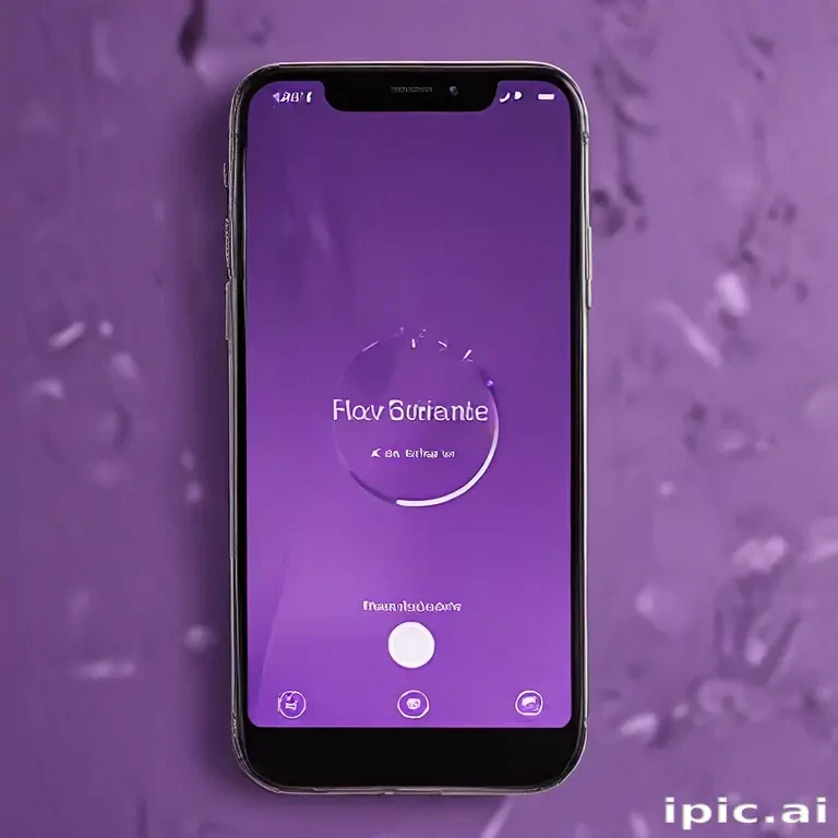 purple lockscreen