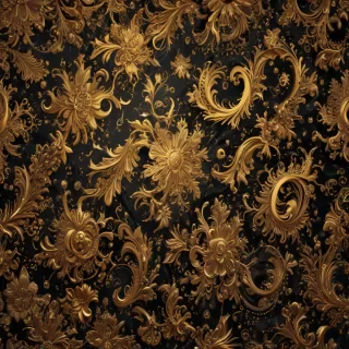gold black background