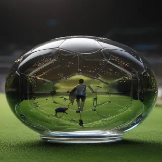transparent football