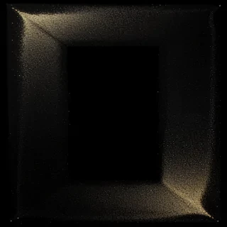 black background with glitter