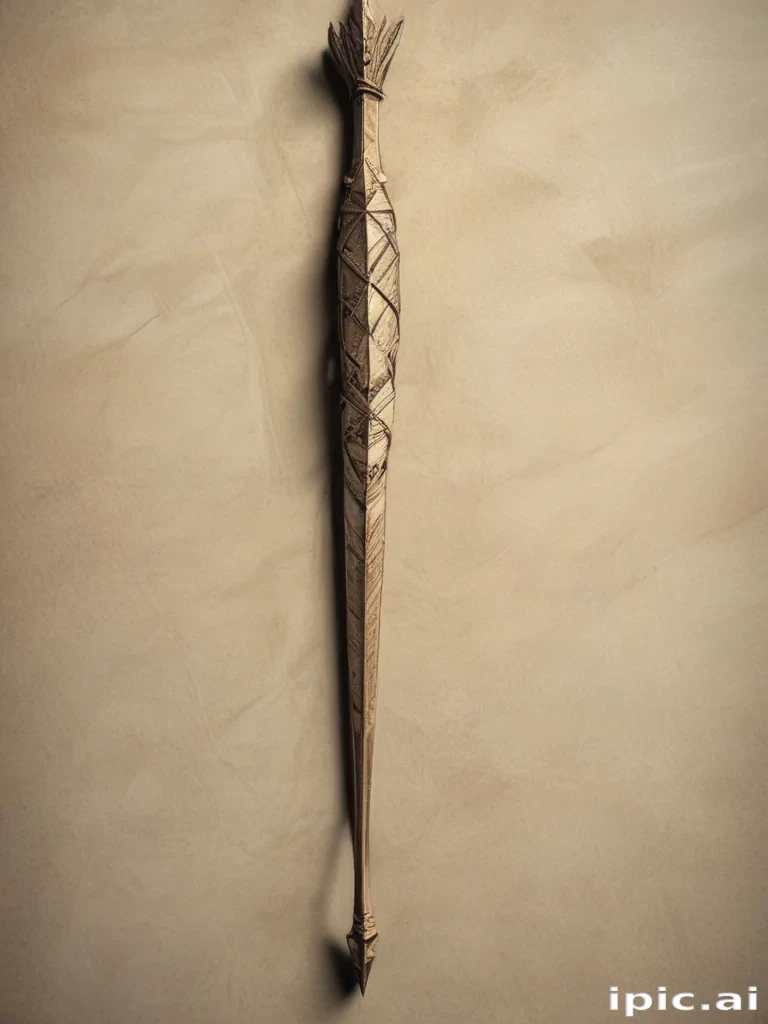 drawn arrow