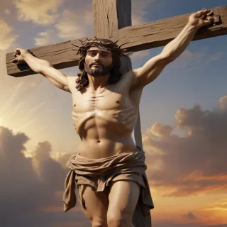 image of jesus on the cross
