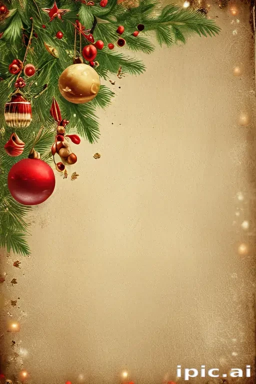 vintage christmas background