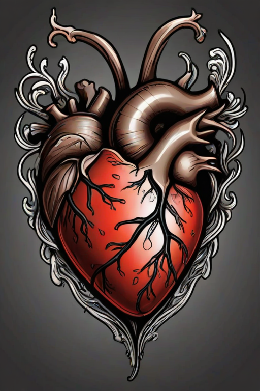 heart tattoo png
