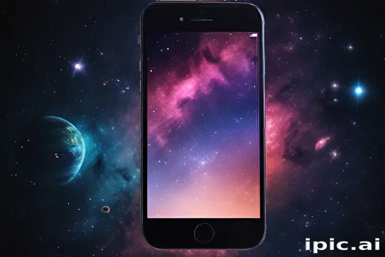 space background phone