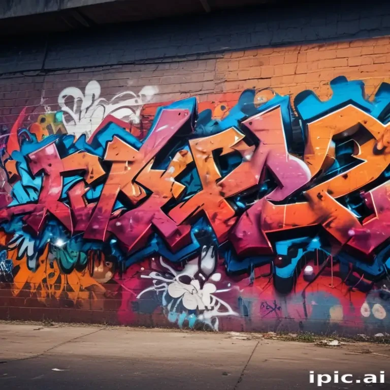 graffiti art background