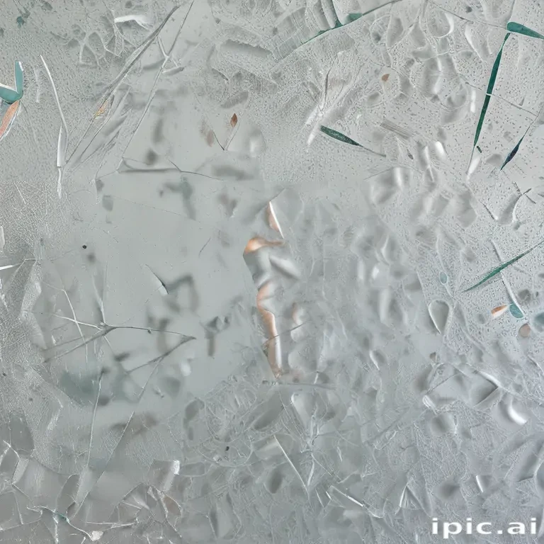 broken glass overlay