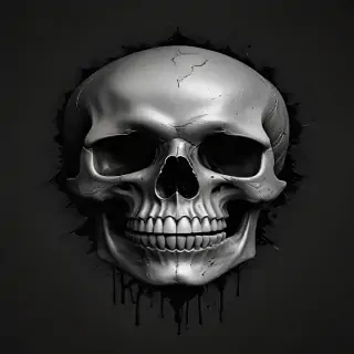 skull background