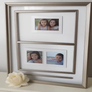transparent picture frame