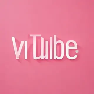 pink youtube logo