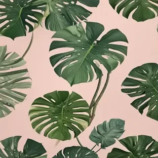 aesthetic monstera wallpaper