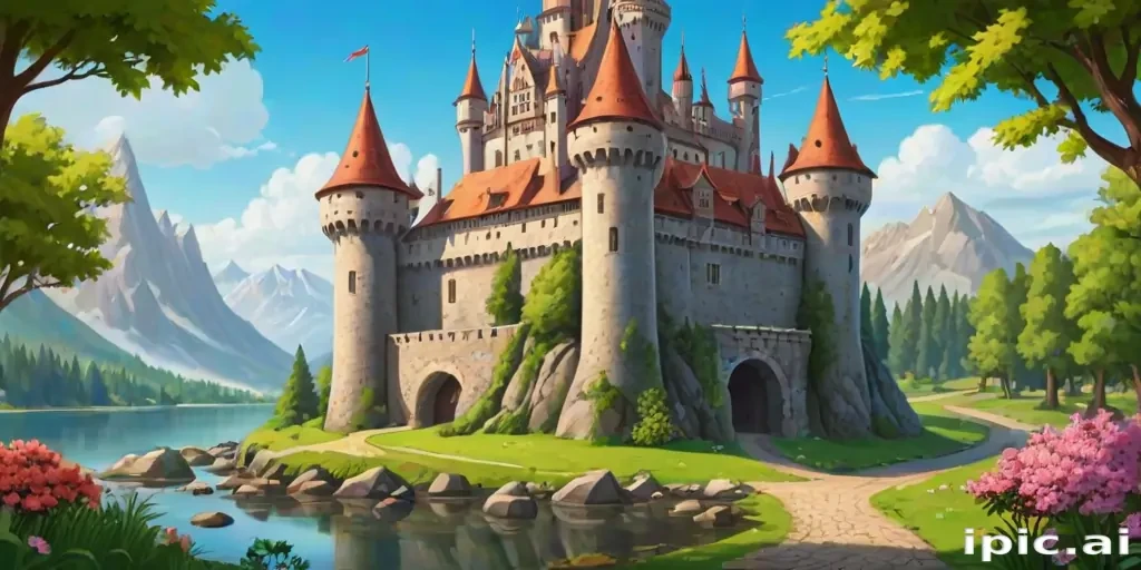 cartoon castel