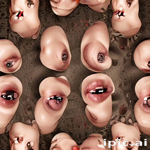 An Abstract Collage of Human Faces with Distinct Expressions and Features